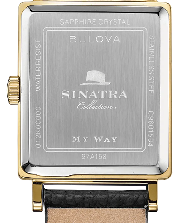 Silver-Tone Dial Leather Strap My Way 97A158 | Bulova Silver-Tone Dial Leather Strap My Way 97A158 | Bulova
